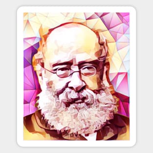 Anthony Trollope Portrait | Anthony Trollope Pink Artwork 14 Magnet